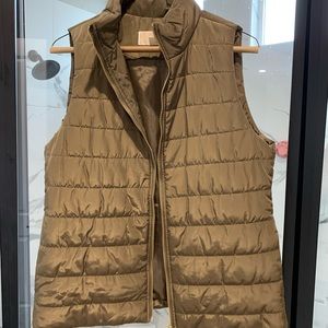 Brand new Michael Kors olive green vest